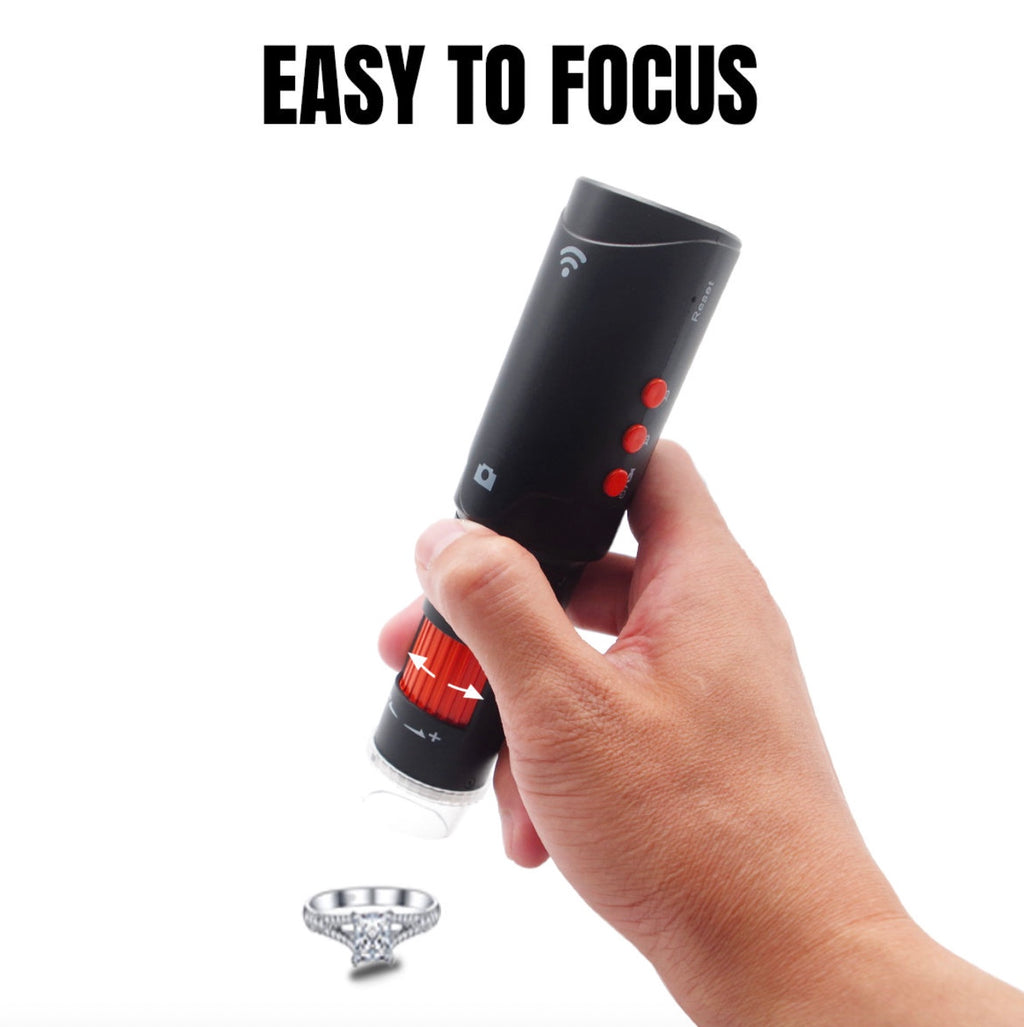 Polarized Wireless Jewelry Digital Microscope