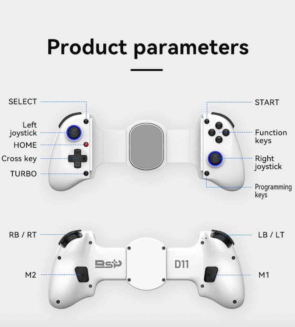 BSP-D11 Wireless Mobile Gaming Controller
