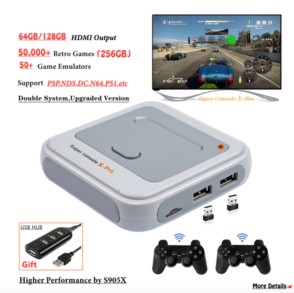 Super Console X Retro Gaming Console