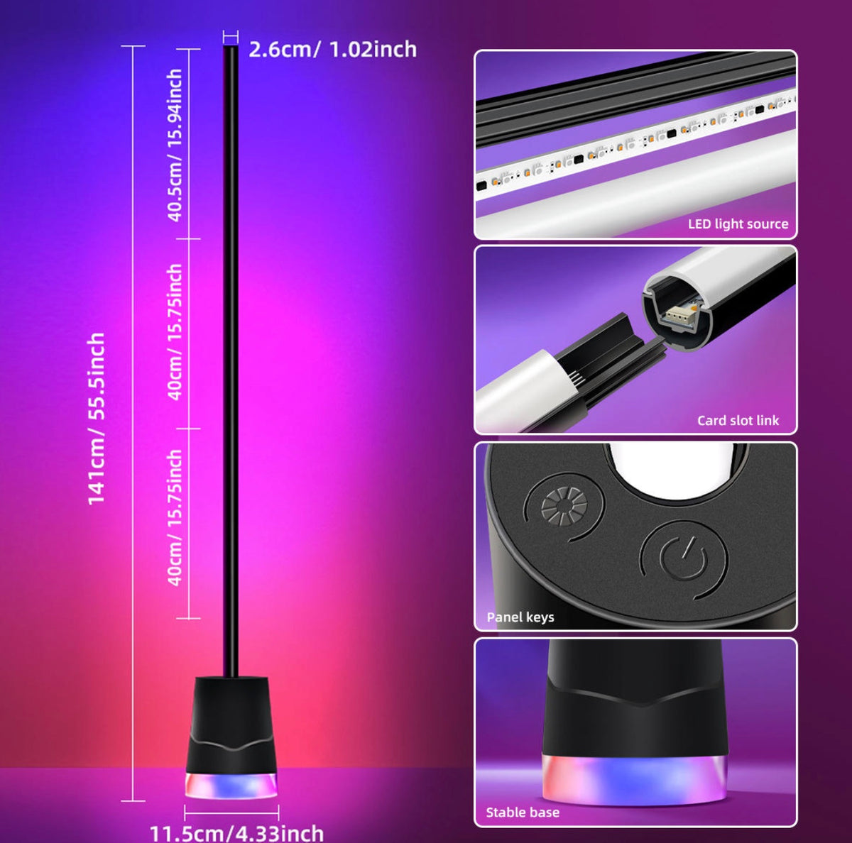 Smart RGB Floor Lamp
