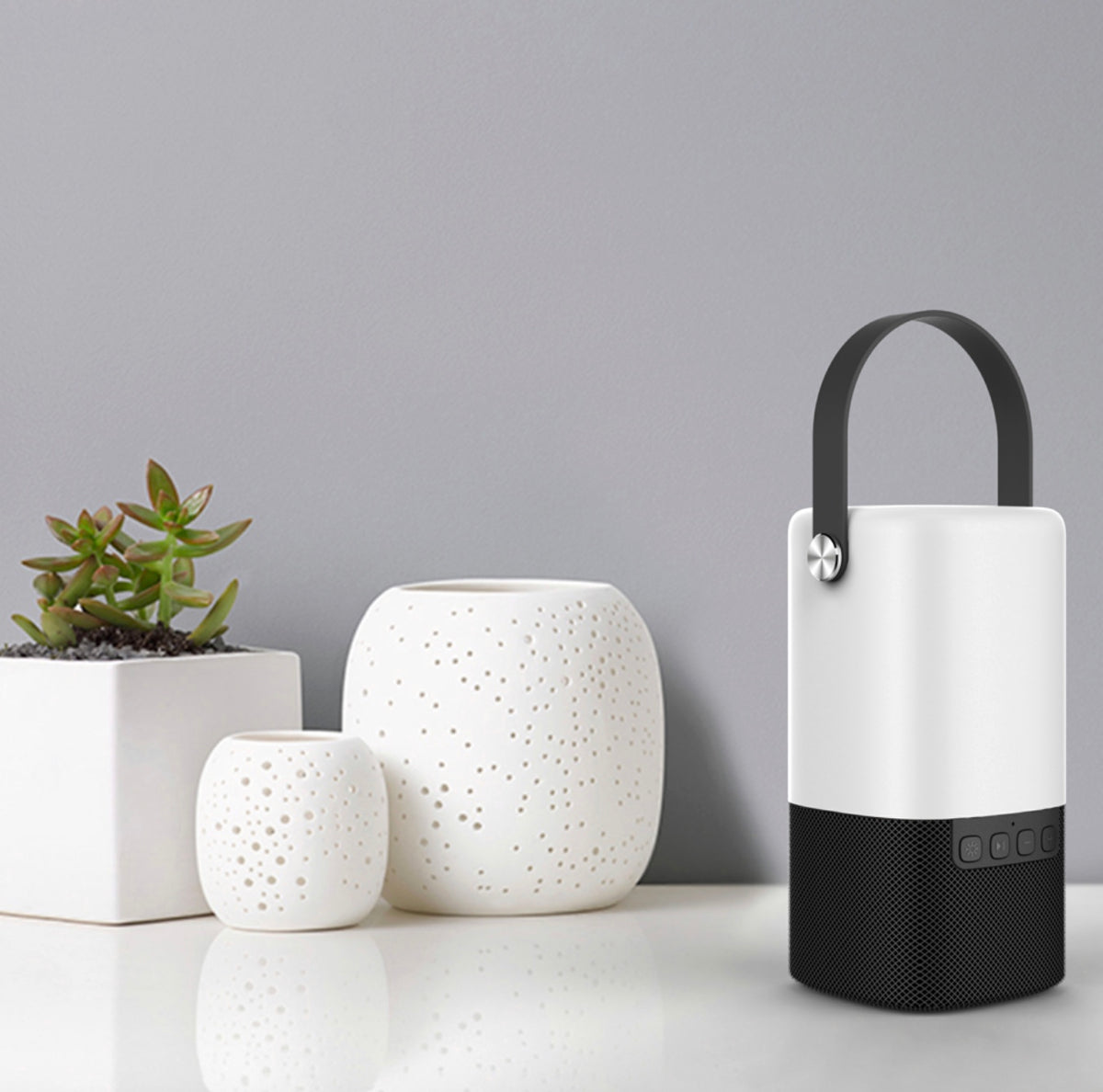 Portable Waterproof LED Bluetooth Speaker